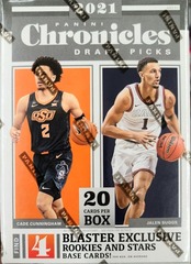 2021 Panini Chronicles Draft Picks Collegiate Basketball BLASTER Box